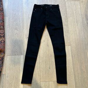 AG black skinny jeans
